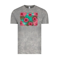 Cloud Rock easter spring leopard serape background Vintage Tee - Artiststas