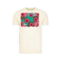 Vintage Arctic easter spring leopard serape background Vintage Tee - Artiststas