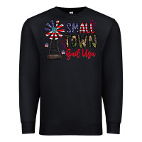 Black small town gail usa Premium Sweatshirt - CowhideDigitalArt