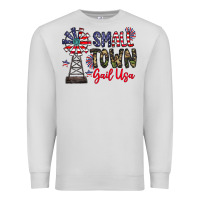 Dove Grey small town gail usa Premium Sweatshirt - CowhideDigitalArt