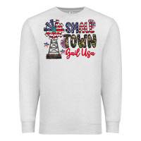 Oatmeal Heather small town gail usa Premium Sweatshirt - CowhideDigitalArt