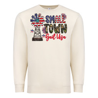 Sandshell small town gail usa Premium Sweatshirt - CowhideDigitalArt