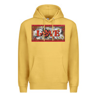 Antique Gold love ladybug    license plate template Premium Hoodie - BarkalooDesign