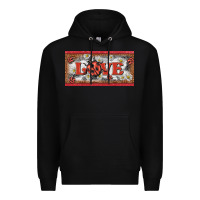 Black love ladybug    license plate template Premium Hoodie - BarkalooDesign
