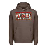 Coffee love ladybug    license plate template Premium Hoodie - BarkalooDesign