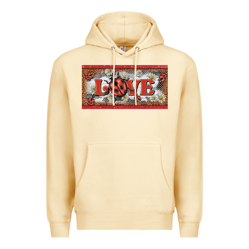 Love Ladybug    License Plate Template Premium Hoodie by BarkalooDesign | Teevron