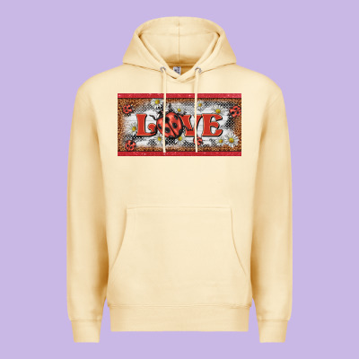 Love Ladybug    License Plate Template Premium Hoodie Designed By Barkaloodesign