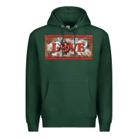 Sports Green love ladybug    license plate template Premium Hoodie - BarkalooDesign