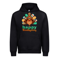 Black happy thanksgiving turkey Urban Hoodie - Jasminsmagicworld