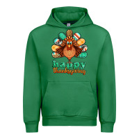 Emerald happy thanksgiving turkey Urban Hoodie - Jasminsmagicworld