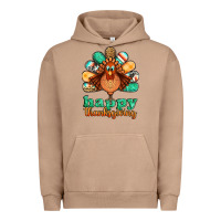 Pigment Burro happy thanksgiving turkey Urban Hoodie - Jasminsmagicworld