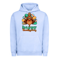 Pigment Grape Ice happy thanksgiving turkey Urban Hoodie - Jasminsmagicworld