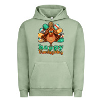 Happy Thanksgiving Turkey Urban Hoodie | Teevron