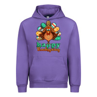 Tulip happy thanksgiving turkey Urban Hoodie - Jasminsmagicworld