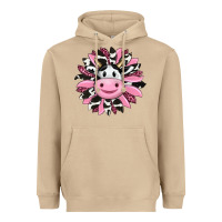 Mushroom pink leopard sunflower cow Heavyweight Hoodie - RanaPortraitStore