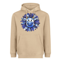 Mushroom blueberry milkshake cow sunflower Heavyweight Hoodie - RanaPortraitStore