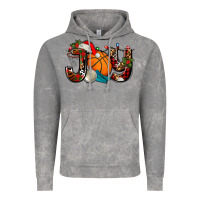 Cloud Rock joy with basketball and santa's hat Vintage Hoodie - AdoDesignShop