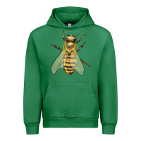Emerald Bee Urban Hoodie - LillyAllenDesigns