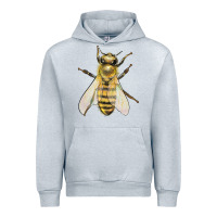 Heather Grey Bee Urban Hoodie - LillyAllenDesigns