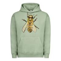 Pigment Oil Green Bee Urban Hoodie - LillyAllenDesigns
