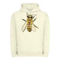 Pigment Pistachio Bee Urban Hoodie - LillyAllenDesigns