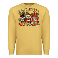 Antique Gold but first coffee Premium Sweatshirt - FaDigitalArtStudio