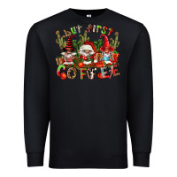 Black but first coffee Premium Sweatshirt - FaDigitalArtStudio