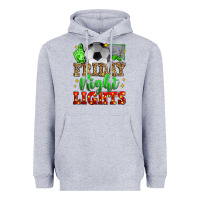 Heather Grey friday night lights soccer Heavyweight Hoodie - Zillion Design Studio