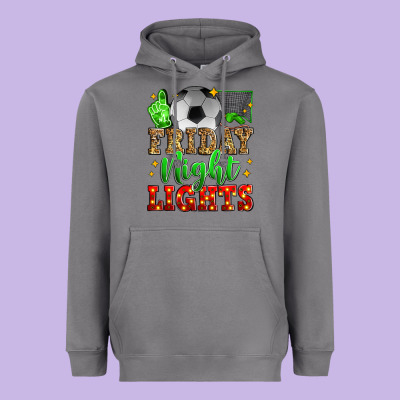 Friday Night Lights Soccer Heavyweight Hoodie Designed By Zillion Design Studio