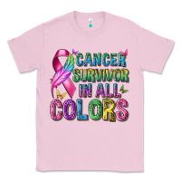 Bubblegum Pink cancer survivor in all colors Classic Tee - texasbilliewilder