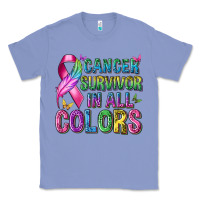 Colony Blue cancer survivor in all colors Classic Tee - texasbilliewilder