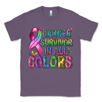 Lavender cancer survivor in all colors Classic Tee - texasbilliewilder