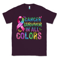 Plum cancer survivor in all colors Classic Tee - texasbilliewilder