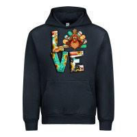 Navy love thanksgiving Urban Hoodie - Jasminsmagicworld