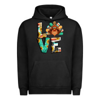 Pigment Black love thanksgiving Urban Hoodie - Jasminsmagicworld