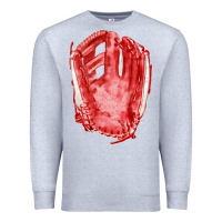 Heather Grey Catchers Mitt Fa Element Premium Sweatshirt - FaDigitalArtStudio