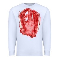 White Catchers Mitt Fa Element Premium Sweatshirt - FaDigitalArtStudio