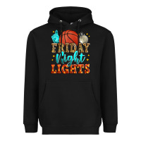 Black friday night lights basketball Heavyweight Hoodie - Zillion Design Studio