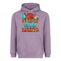Lavender friday night lights basketball Heavyweight Hoodie - Zillion Design Studio