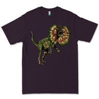 Plum Dilophosaurus Premium Tee - LillyAllenDesigns
