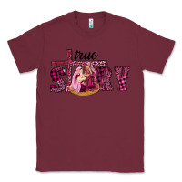 Burgundy Pink Christmas true story holy family Classic Tee - RanaPortraitStore