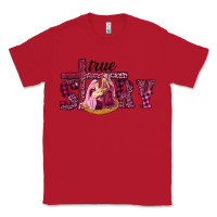 Red Pink Christmas true story holy family Classic Tee - RanaPortraitStore