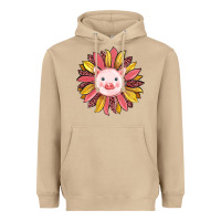 Mushroom pig sunflower Heavyweight Hoodie - RanaPortraitStore