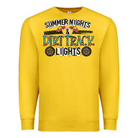 Lemon summer night & dirt track lights Premium Sweatshirt - CowhideDigitalArt