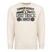 Sandshell summer night & dirt track lights Premium Sweatshirt - CowhideDigitalArt