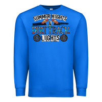 True Royal summer night & dirt track lights Premium Sweatshirt - CowhideDigitalArt