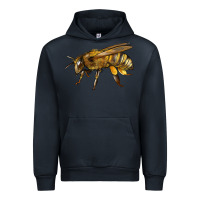 Navy Bee Side Urban Hoodie - LillyAllenDesigns