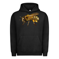 Pigment Black Bee Side Urban Hoodie - LillyAllenDesigns