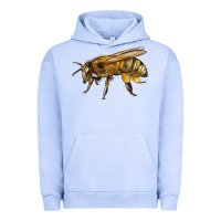 Pigment Grape Ice Bee Side Urban Hoodie - LillyAllenDesigns
