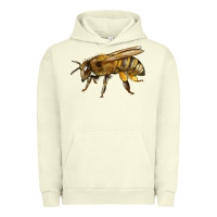 Pigment Pistachio Bee Side Urban Hoodie - LillyAllenDesigns